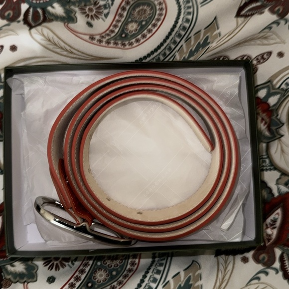 Brand New Longchamp Leather Belt - Picture 2 of 12